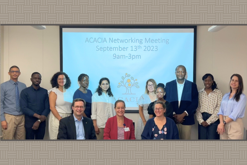 Partners on autism project at Duke meeting