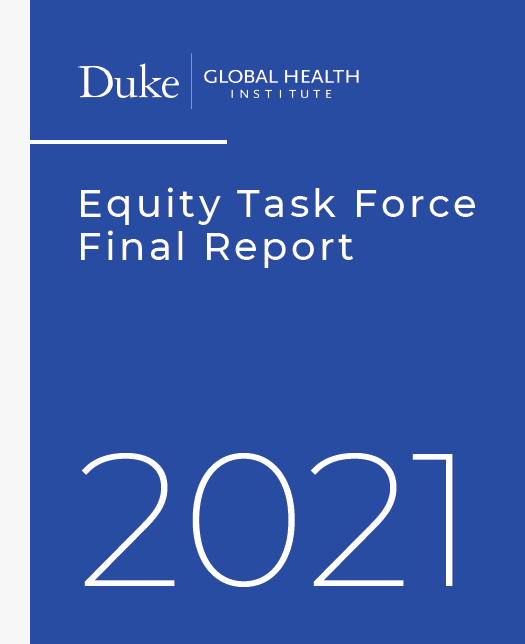 Equity Task Force Report cover graphic