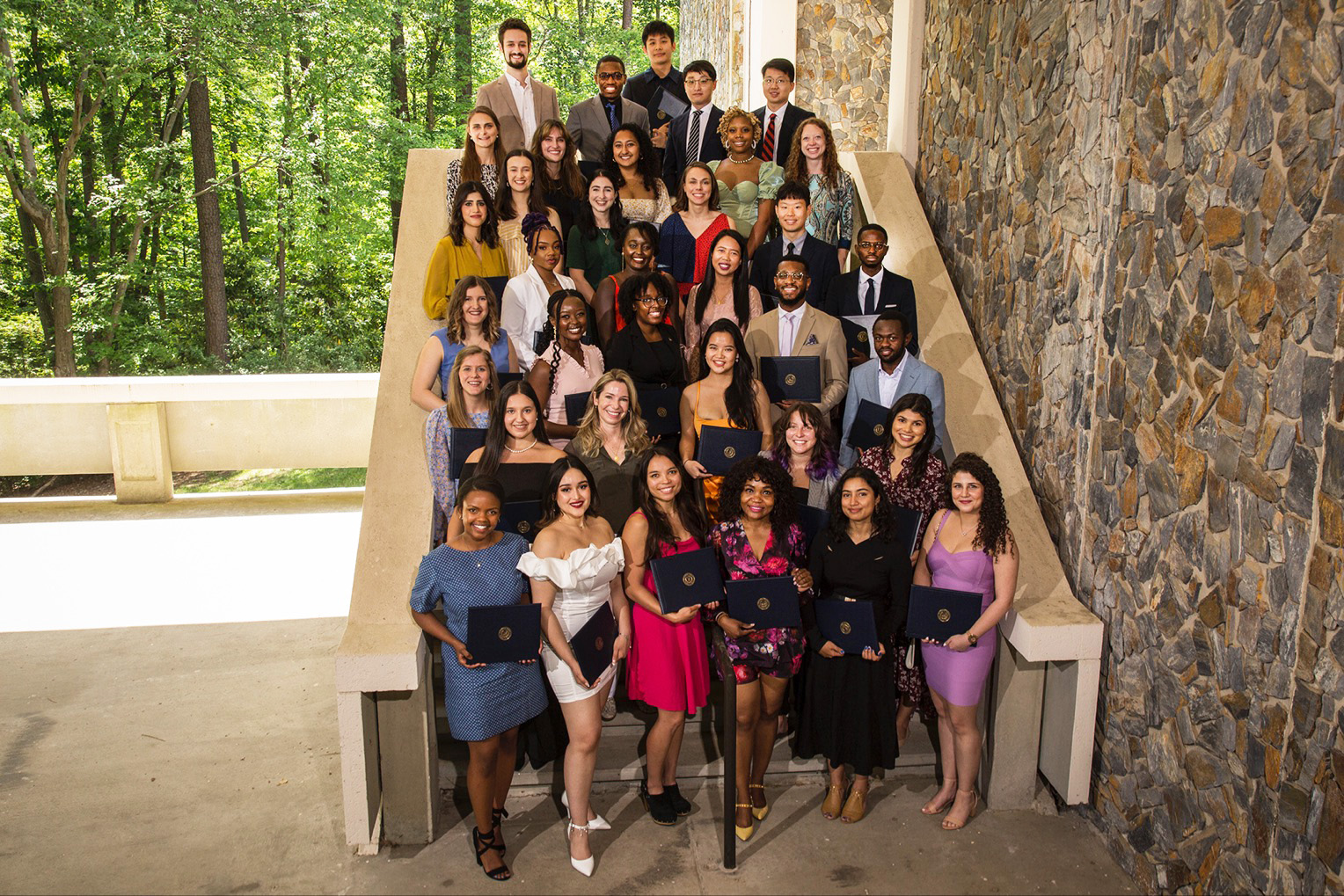 Class of 2023 Master of Science in Global Health graduates
