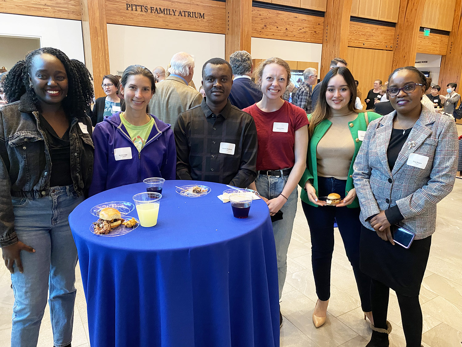 Dzau lecture reception attendees