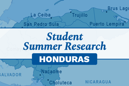 Student Summer Research - Honduras