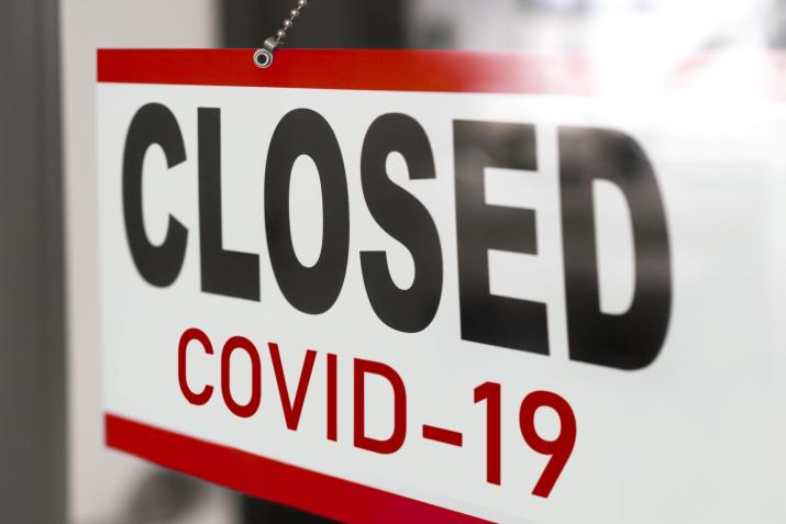 Closed due to covid