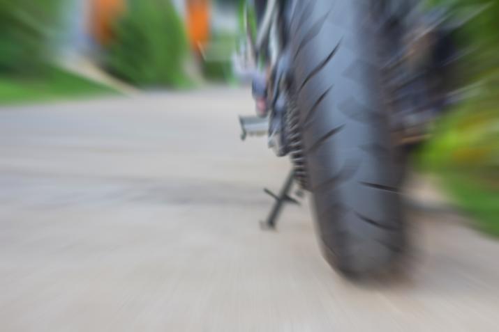 blurry wheel