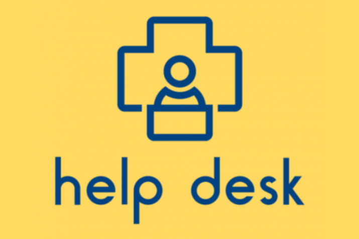 Help Desk - yellow logo