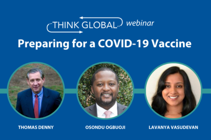 Preparing for a COVID Vaccine panelists