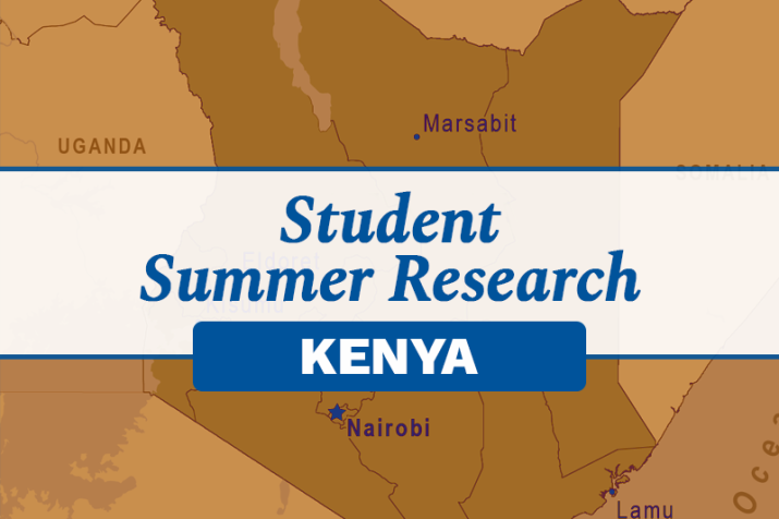 Student Summer Research - Kenya