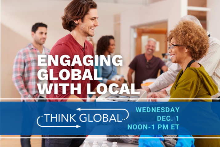 Think Global: Engaging Global with Local graphic