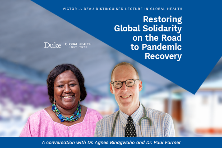 A Conversation with Dr. Agnes Binagwaho and Dr. Paul Farmer