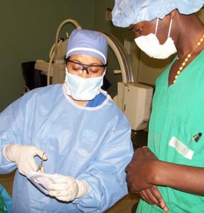 Neurosurgery team in Uganda