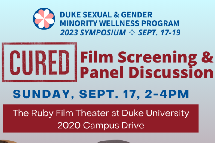 CURED Film Screening Ruby Theater September 17, 2-4pm ET