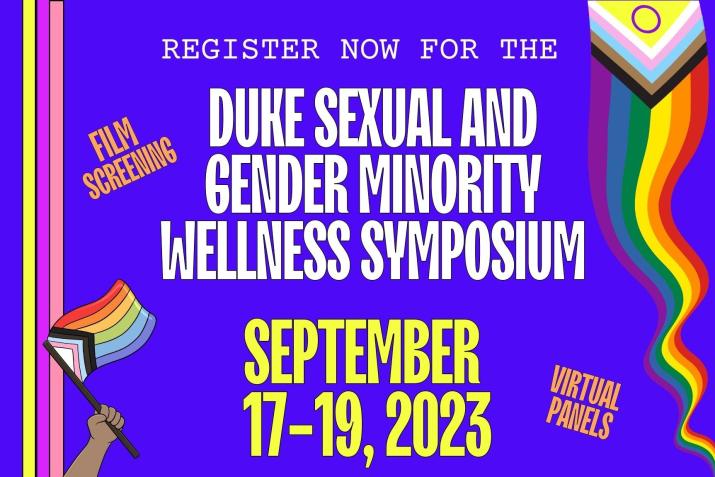 Duke SGM Wellness Symposium September 17-19