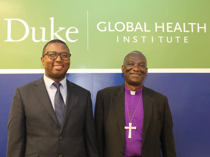 Gileard Masenga and Bishop Shoo