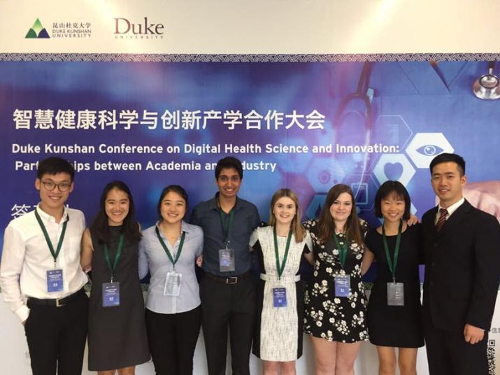 Duke Students at DKU Conference