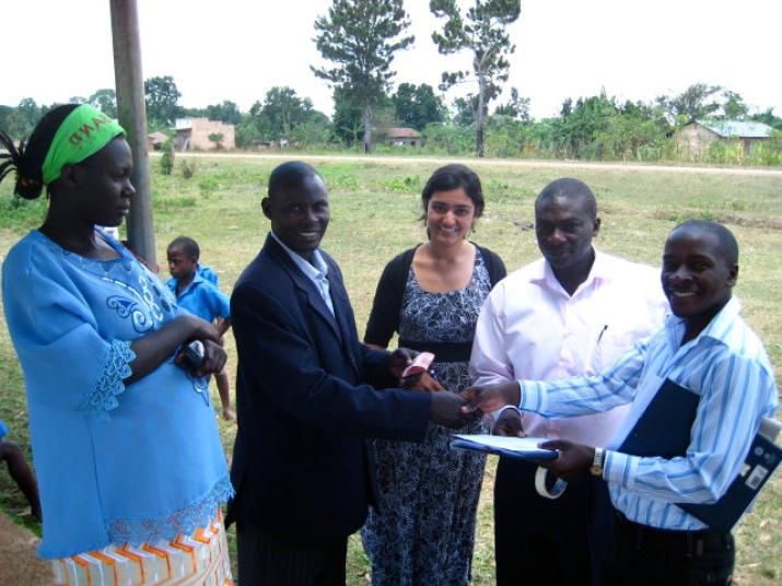 Sneha Shah in Uganda