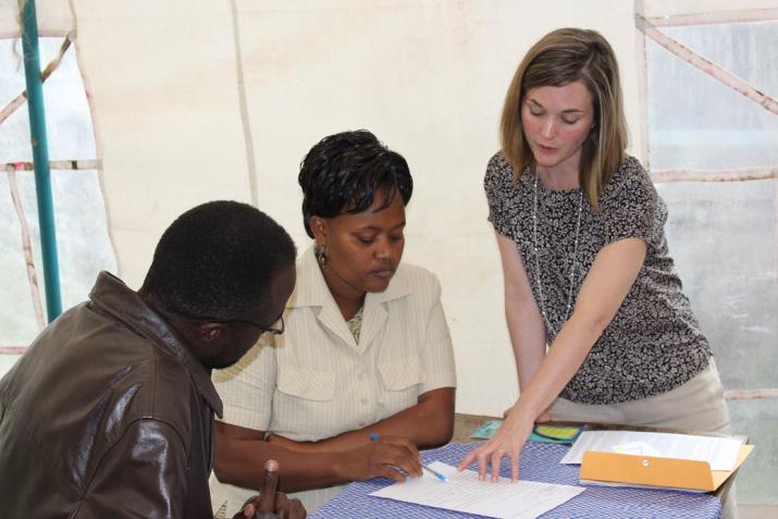 Puffer training for Kenya study