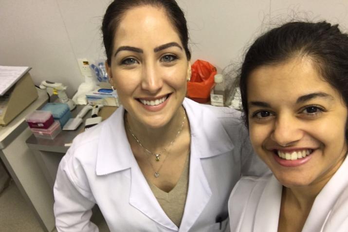  a doctoral student in the Department of Molecular Genetics and Microbiology at Duke, works in Sallie Permar’s lab