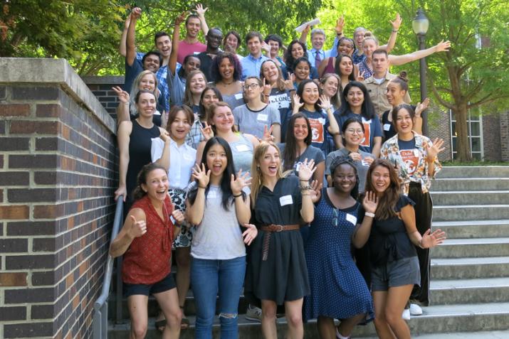 This year's group of Masters of Science in Global Health students