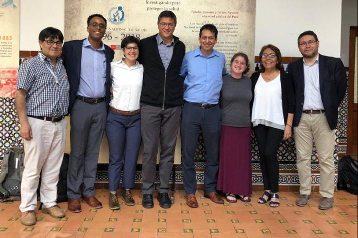 Group Photo in Peru