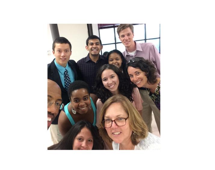 Texas team selfie