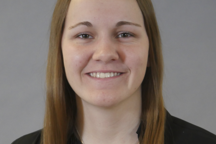Headshot photograph of the student leader, Natalie Vance.