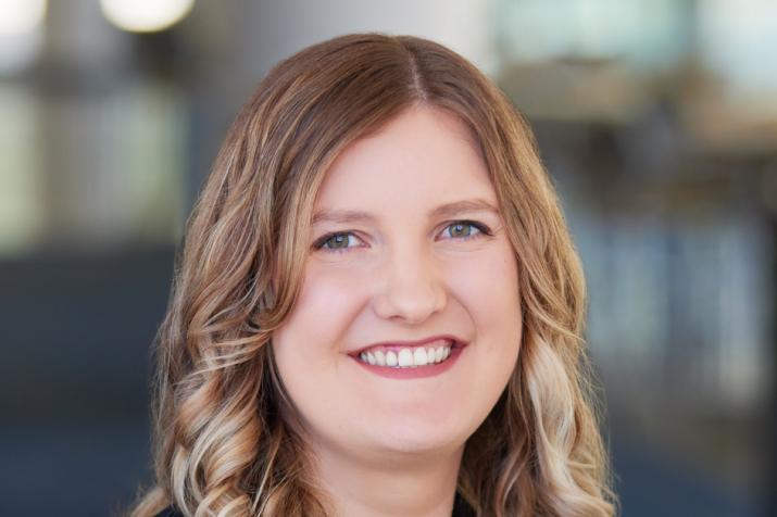 A photograph of Zoey Petitt, the DGHI student that worked on this project.