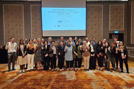 Participants at Singapre vaccine workshop