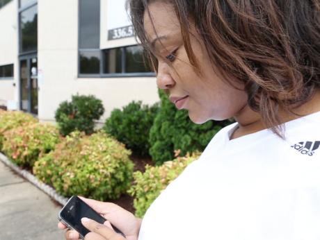 Woman with Cell Phone