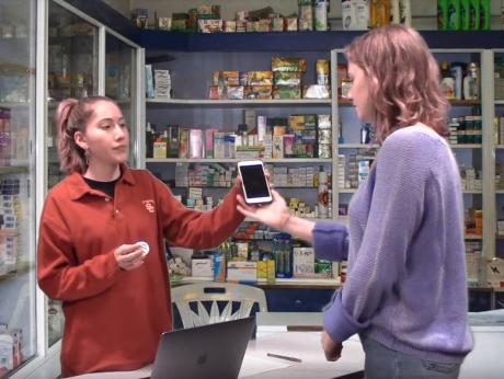 Simulating Translation Services at Pharmacy