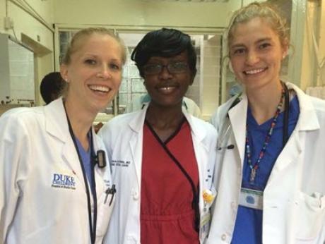 Rita Masese and Duke Doctors