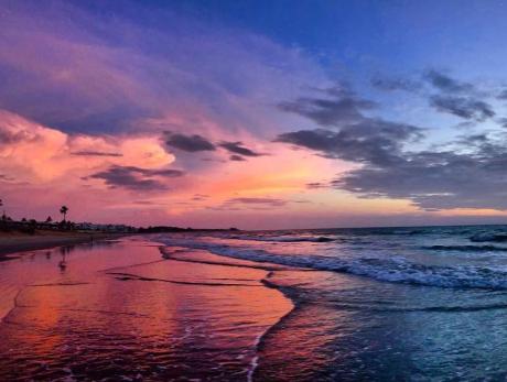Sunset and Ocean