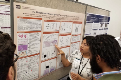 Alma Solis preening research