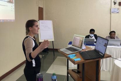 R coding workshop in Kenya