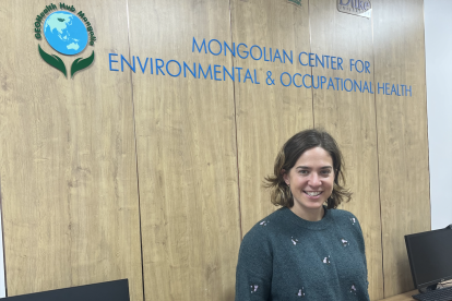Emily Klein in Mongolia