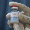 COVID vaccine in vial
