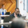 James Ngocho at Rwanda meeting